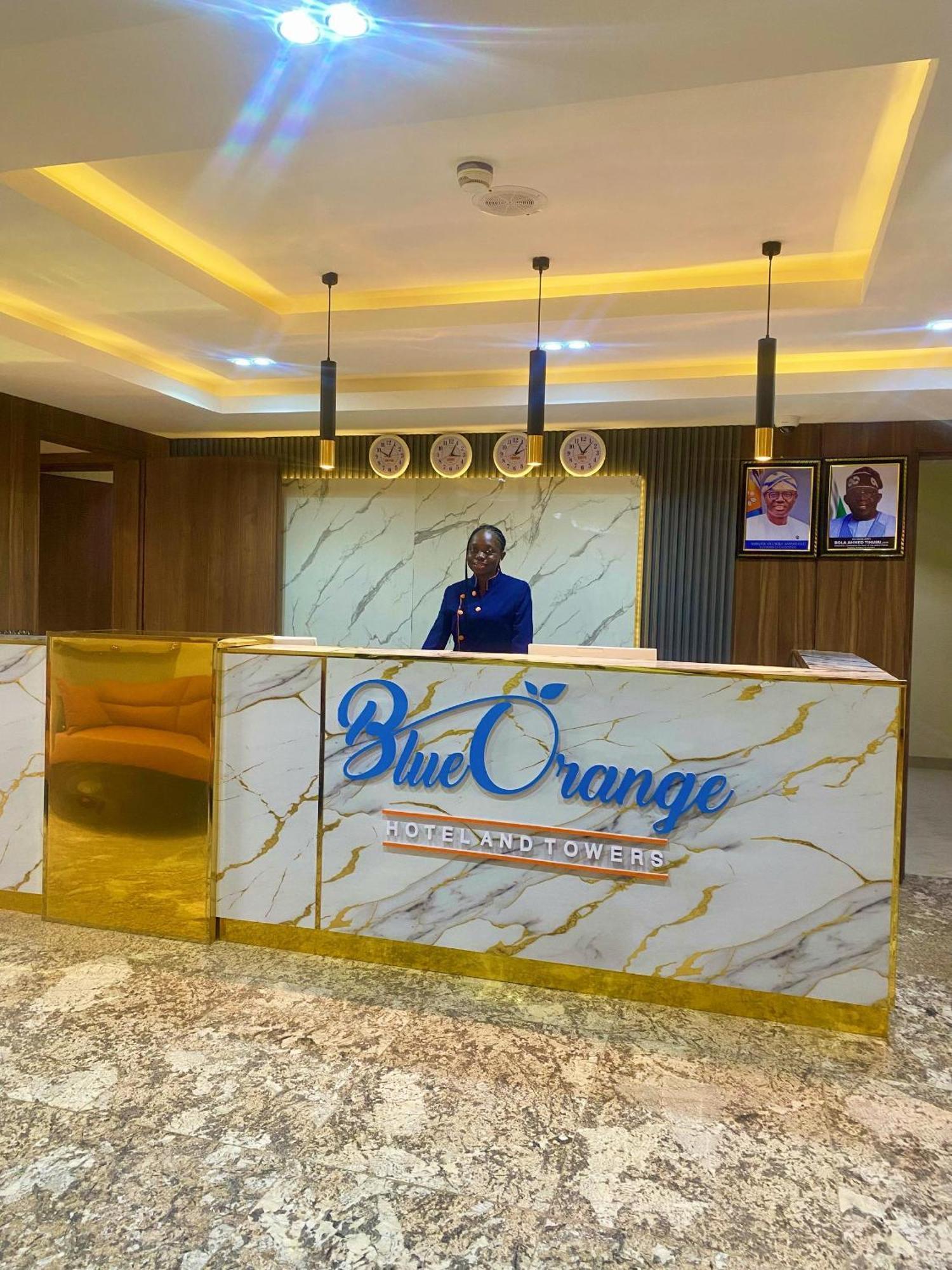 Blue Orange Hotel And Towers Shomolu エクステリア 写真